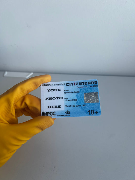 PASS Novelty Card