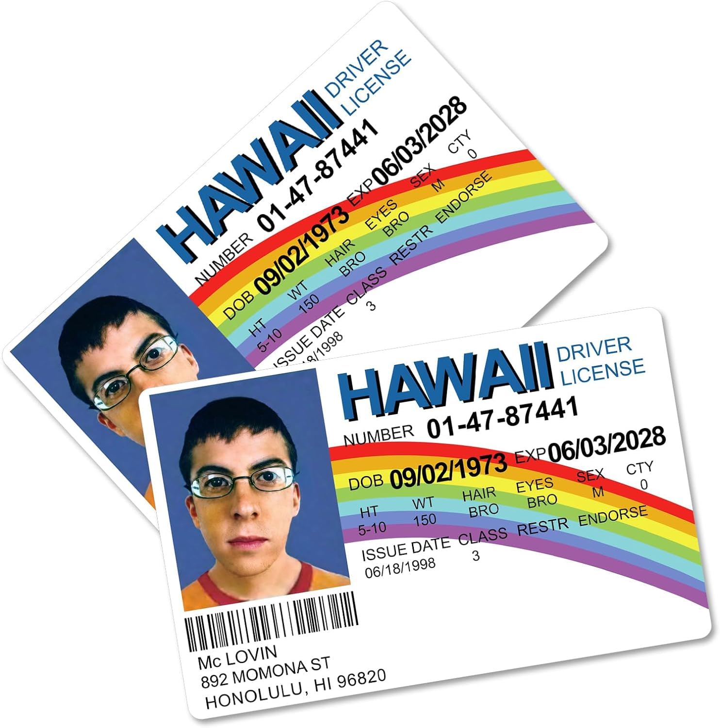 McLovin Novelty Card
